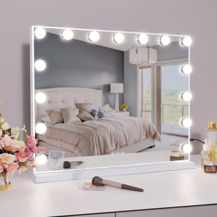 Bed bath and beyond on sale lighted makeup mirror